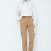 Pantaloni Kikisix | Cargo Elastico Fondo Beige