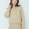 Maglieria & Felpe Kikisix | Maglia Ricamo Dav. Beige