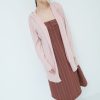 Cardigan Kikisix | Cardigan Con Due Tasche Rosa