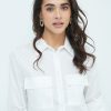 Camicie Kikisix | Camicia Tasca Dav. Bianco