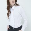 Camicie Kikisix | Camicia Con Cravatta In Tinta Bianco