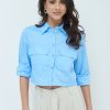 Camicie Kikisix | Camicia Tasca Dav. Celeste