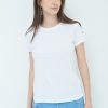 T-Shirts Kikisix | T-Shirt Basica Cotone Bianco