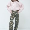 Pantaloni Kikisix | Pantalone Camouflage Beige