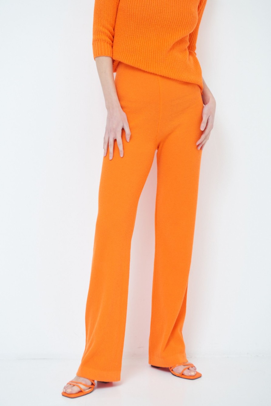 Pantaloni Kikisix | Pantalone Cotone Arancio